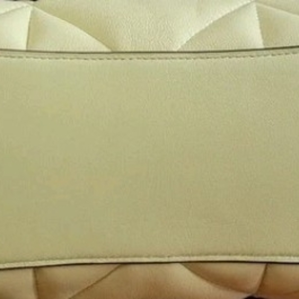 Coach Rowan Satchel In Puffy Leather Silver/Pale Lime - Picture 4 of 7